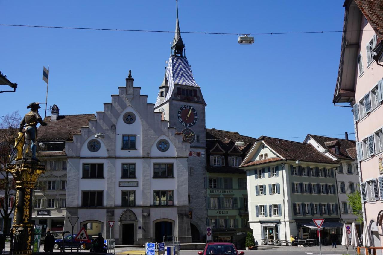 Gubelhof Suites Zug Exterior foto